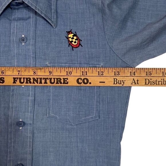 Vintage Kmart Permanent Press Western Cowgirl Embroidered Shirt Girls Size 6 - Picture 11 of 14